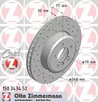 Тормозной диск ZIMMERMANN BS140217