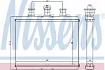 Радиатор печки NISSENS BS118451 Радиатор печки NISSENS BS118451