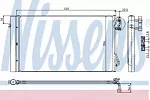 Радиатор кондиционера NISSENS BS99194