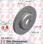 Тормозной диск ZIMMERMANN BS140160