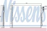 Радиатор кондиционера NISSENS BS99586