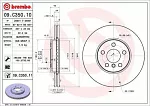 Тормозной диск BREMBO BS140116