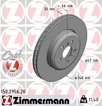 Тормозной диск ZIMMERMANN BS140162