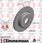 Тормозной диск ZIMMERMANN BS140090