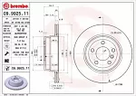 Тормозной диск BREMBO BS139613