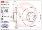 Тормозной диск BREMBO BS139809