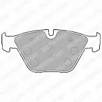 Тормозные накладки DELPHI BS149164 Тормозные накладки DELPHI BS149164