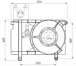Вентилятор радиатора NRF BS62431