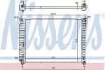 Радиатор охлаждения двигателя NISSENS BS92368 Радиатор охлаждения двигателя NISSENS BS92368