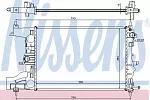 Радиатор охлаждения двигателя NISSENS BS91479