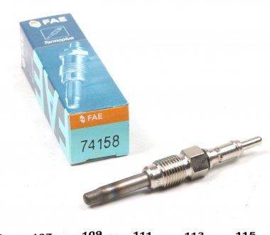 Свеча накала FAE BS280865