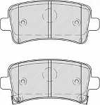 Тормозные колодки FERODO Задние BS143909