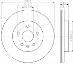 Тормозной диск TEXTAR BS139194 Тормозной диск TEXTAR BS139194