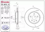 Тормозной диск BREMBO BS139391