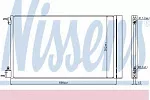 Радиатор кондиционера NISSENS BS99052