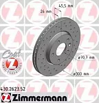 Тормозной диск ZIMMERMANN BS140161 Тормозной диск ZIMMERMANN BS140161