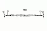 Трос ручника BOSCH BS151801