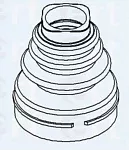Пыльник ШРУСа ERT BS155999