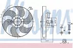 Вентилятор радиатора NISSENS BS62416