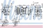 Компрессор кондиционера NISSENS BS97518
