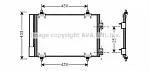 Радиатор кондиционера AVA BS98556 Радиатор кондиционера AVA BS98556