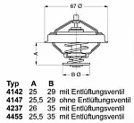 Термостат WAHLER BS54647