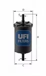 Топливный фильтр UFI BS172725