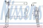 Радиатор отопителя печки NISSENS BS117642