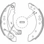 Тормозные накладки REMSA BS148026