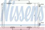 Радиатор кондиционера NISSENS BS98694 Радиатор кондиционера NISSENS BS98694