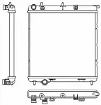 Радиатор охлаждения двигателя NRF BS90019