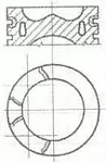 Поршень двигателя NURAL BS79650