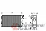 Радиатор печки VAN WEZEL BS118086