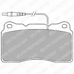 Тормозные накладки DELPHI BS149548 Тормозные накладки DELPHI BS149548