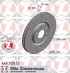 Тормозной диск ZIMMERMANN BS139677 Тормозной диск ZIMMERMANN BS139677