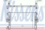 Радиатор охлаждения двигателя NISSENS BS91854 Радиатор охлаждения двигателя NISSENS BS91854