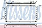 Радиатор охлаждения двигателя NISSENS BS90769