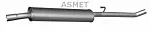 Резонатор глушителя ASMET BS60277