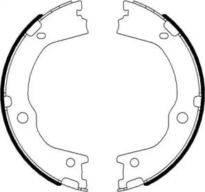 Тормозные колодки ручника Textar BS233571