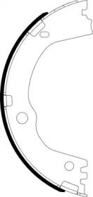 Тормозные колодки ручника Textar BS233618