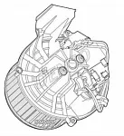 Вентилятор отопителя Denso BS116482