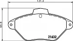 Тормозные накладки MINTEX BS146679