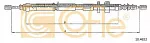 Трос ручника COFLE BS152159 Трос ручника COFLE BS152159