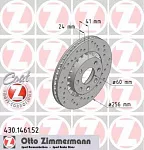 Тормозной диск ZIMMERMANN BS140128