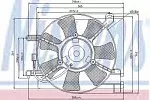 Вентилятор радиатора NISSENS BS62321 Вентилятор радиатора NISSENS BS62321