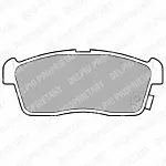 Тормозные накладки DELPHI BS145798