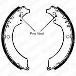 Тормозные накладки DELPHI BS149309