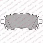 Тормозные накладки DELPHI BS148444