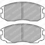 Тормозные накладки DELPHI BS146312