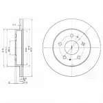 Тормозной диск DELPHI BS139427